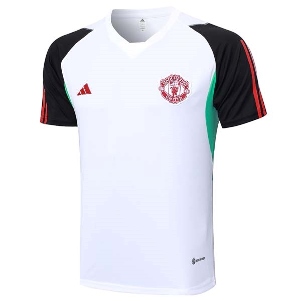 Maglia Formazione Manchester United 23/24 Bianco